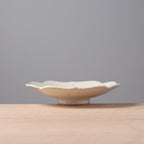 Petal-Rimmed Dish | Ivory White
