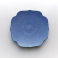 Petal-Rimmed Dish | Cobalt Blue