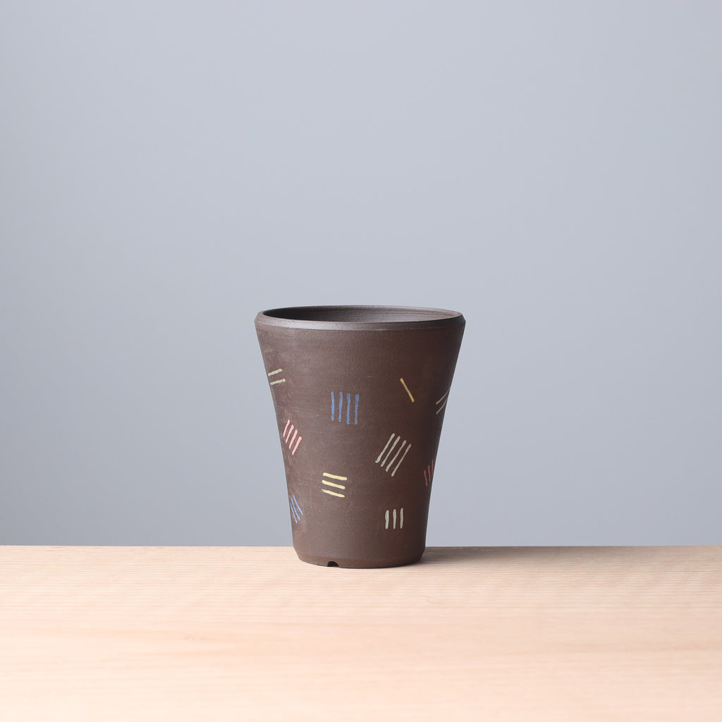Confetti Planter | Mishima Inlay | Little Lines
