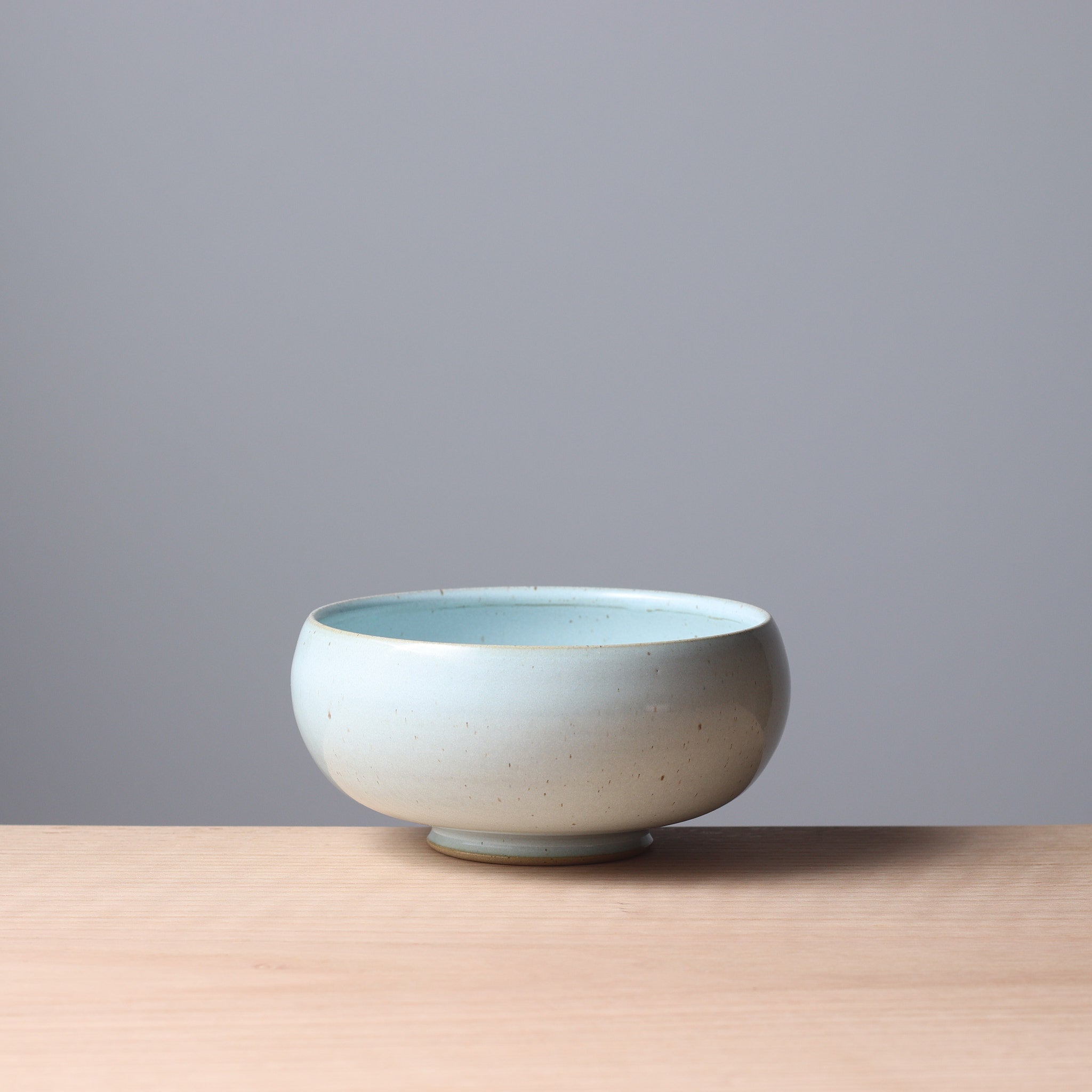 Everyday Bowl | Robin's egg & Ivory White