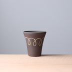Confetti Planter | Mishima Inlay | Looping Line
