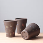 Confetti Planter | Mishima Inlay | Little Shapes