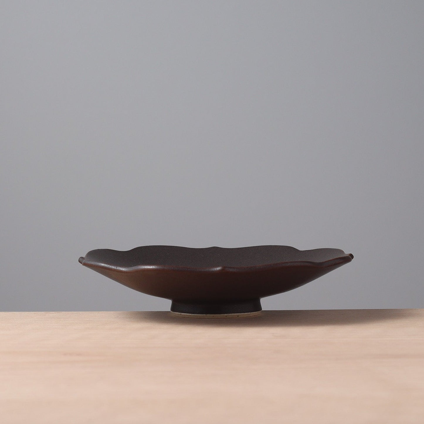 Petal-Rimmed Dish | Deep Chocolate