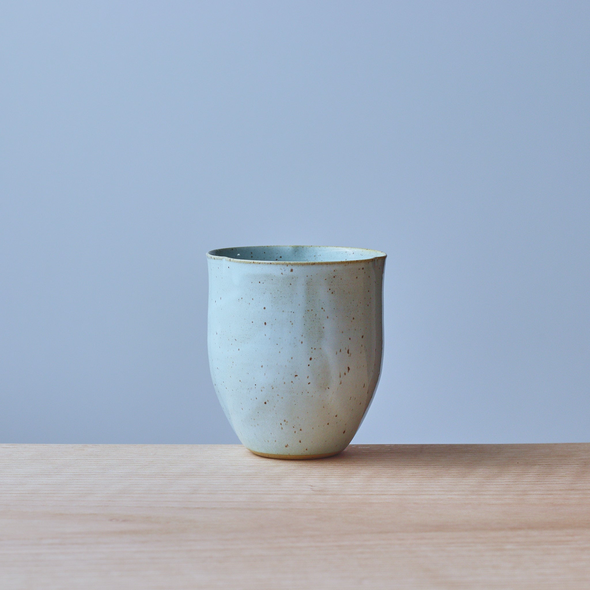 Everyday Cup | Robin's Egg & Ivory White