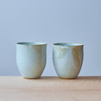 Everyday Cup | Robin's Egg & Ivory White