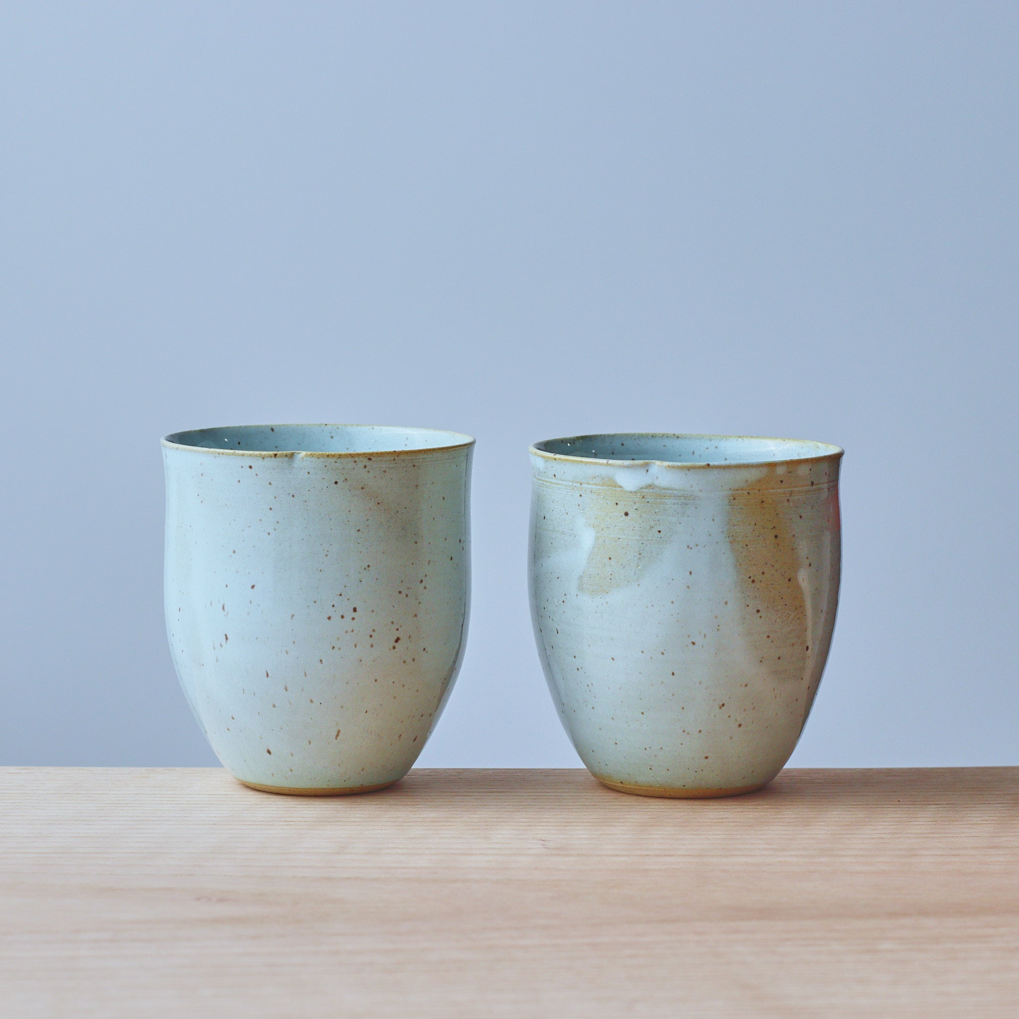 Everyday Cup | Robin's Egg & Ivory White
